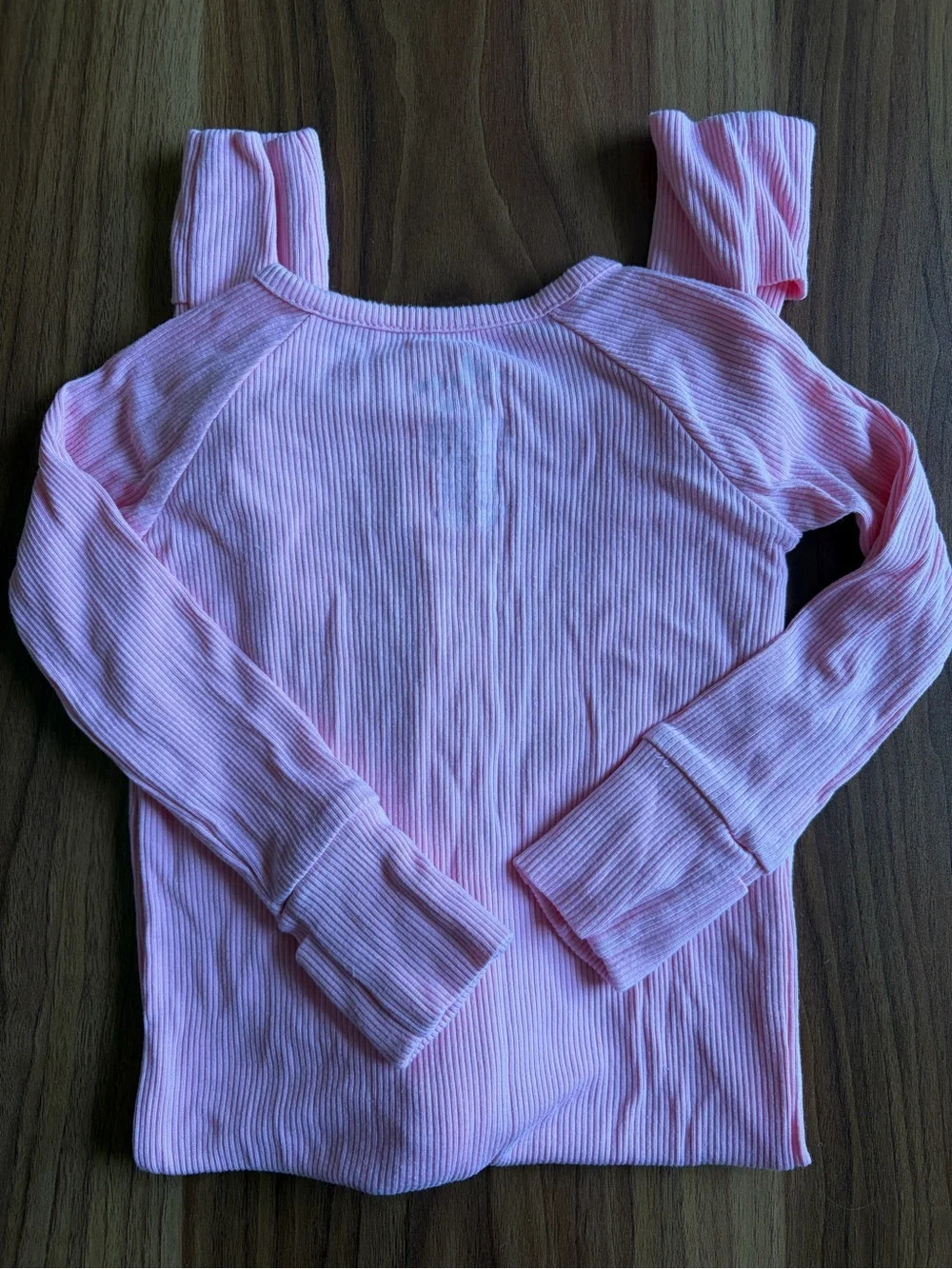 Little One Shop 12-18M Pink Ribbed Zippy